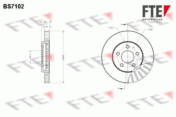 FTE Jarrulevy BS7102