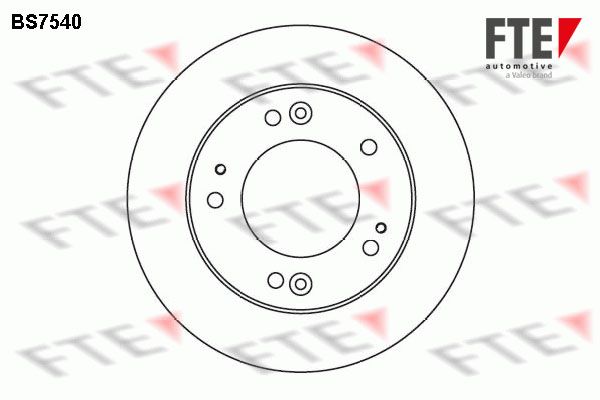 FTE Jarrulevy BS7540