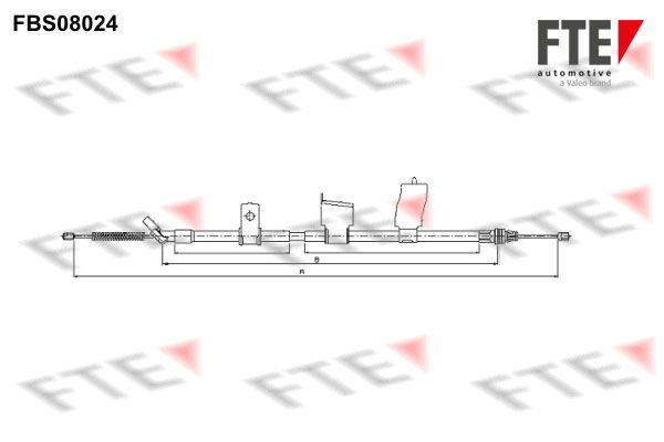 FTE Vaijeri, seisontajarru FBS08024