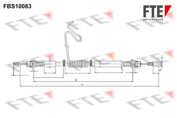 FTE Vaijeri, seisontajarru FBS10083