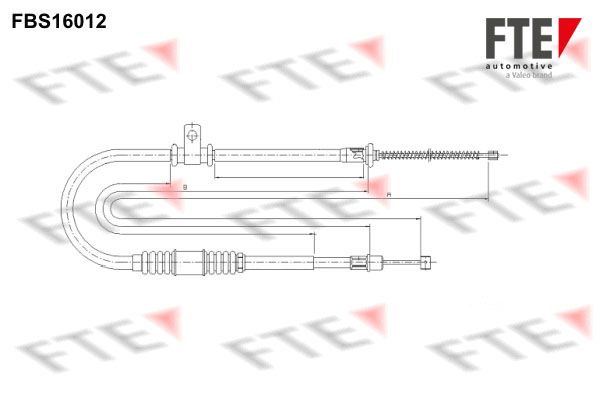 FTE Vaijeri, seisontajarru FBS16012