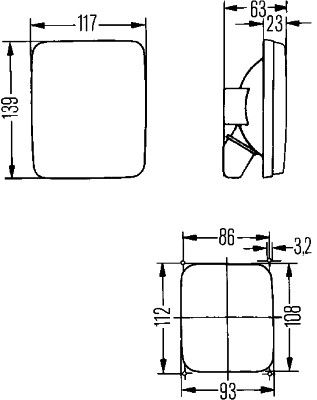 HELLA Vilkkuvalo 2BA 005 200-021