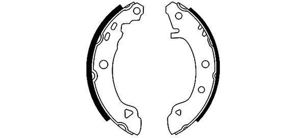 HELLA Jarrukenkäsarja 8DB 355 001-111