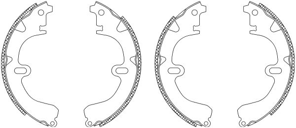 HELLA Jarrukenkäsarja 8DB 355 003-321