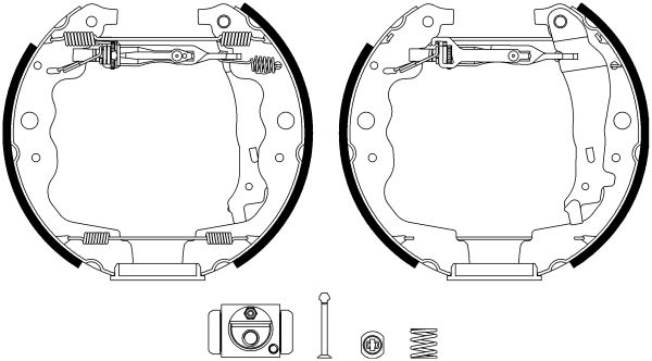 HELLA Jarrukenkäsarja 8DB 355 022-871