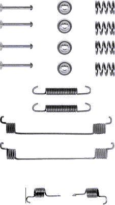 HELLA Tarvikesarja, jarrukengät 8DZ 355 200-101