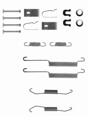 HELLA Tarvikesarja, jarrukengät 8DZ 355 200-121