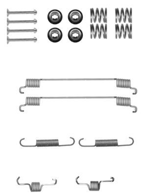 HELLA Tarvikesarja, jarrukengät 8DZ 355 200-901