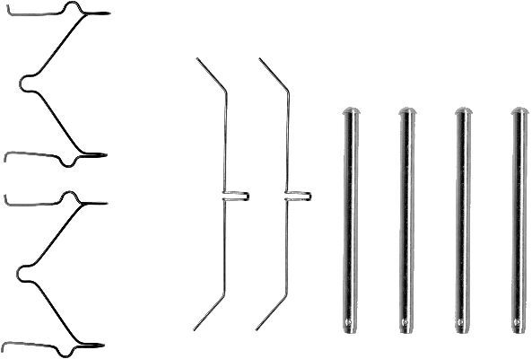 HELLA Tarvikesarja, jarrupala 8DZ 355 202-361