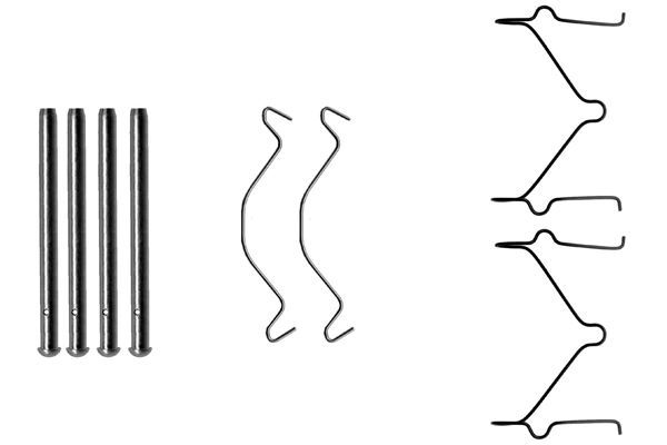 HELLA Tarvikesarja, jarrupala 8DZ 355 202-611