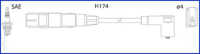 HITACHI Sytytysjohtosarja 134787