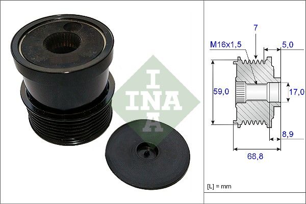 INA Vapaakytkin 535 0070 30