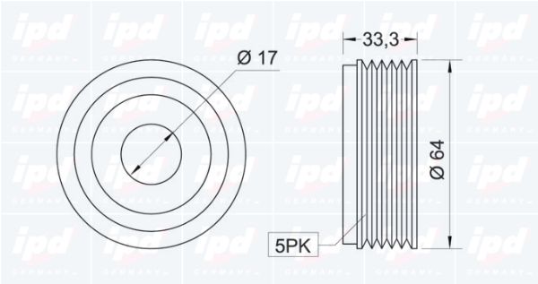 IPD Vapaakytkin 15-3282