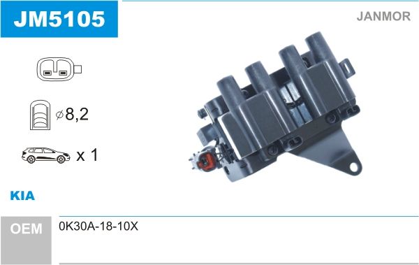 JANMOR Sytytyspuola JM5105