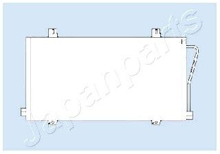 JAPANPARTS Lauhdutin, ilmastointilaite CND093051