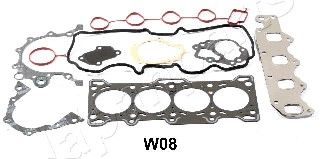 JAPANPARTS Tiivistesarja, sylinterikansi KG-W08