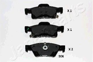 JAPANPARTS Jarrupala, levyjarru PP-906AF