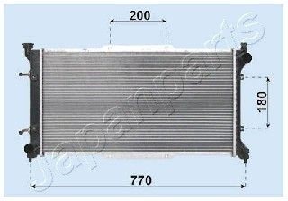 JAPANPARTS Jäähdytin,moottorin jäähdytys RDA243001