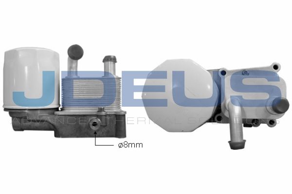 JDEUS Moottoriöljyn jäähdytin 412M25