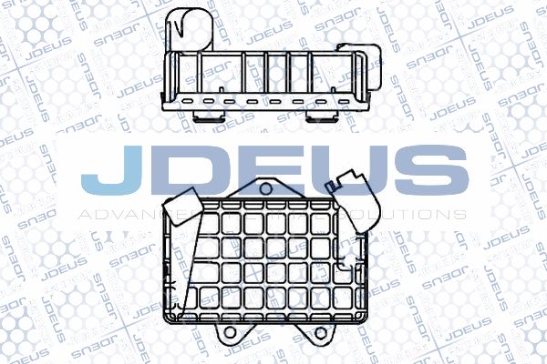 JDEUS Moottoriöljyn jäähdytin 417M36A