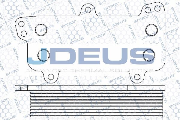 JDEUS Moottoriöljyn jäähdytin 430M53