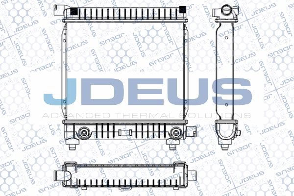 JDEUS Jäähdytin,moottorin jäähdytys RA0170140