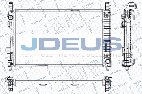 JDEUS Jäähdytin,moottorin jäähdytys RA0170760