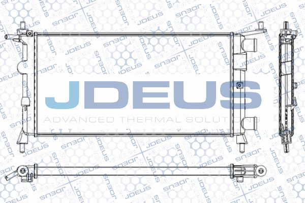 JDEUS Jäähdytin,moottorin jäähdytys RA0200670