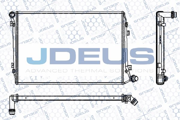 JDEUS Jäähdytin,moottorin jäähdytys RA0300490