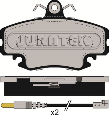 JURATEK Jarrupala, levyjarru JCP845