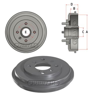 JURATEK Jarrurumpu JDR038