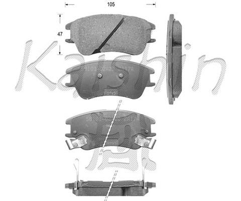 KAISHIN Jarrupala, levyjarru FK11145