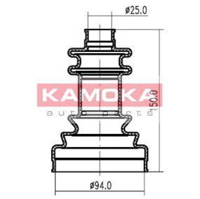 KAMOKA Paljekumi, vetoakseli 1146506