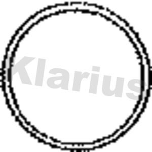 KLARIUS Tiiviste, pakoputki 410059