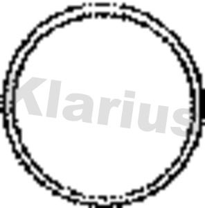 KLARIUS Tiivisterengas, pakoputki 410160