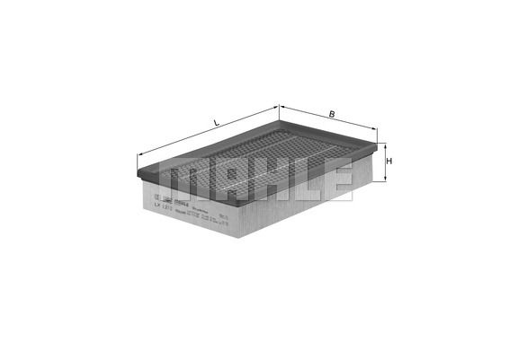 KNECHT Ilmansuodatin LX 1212