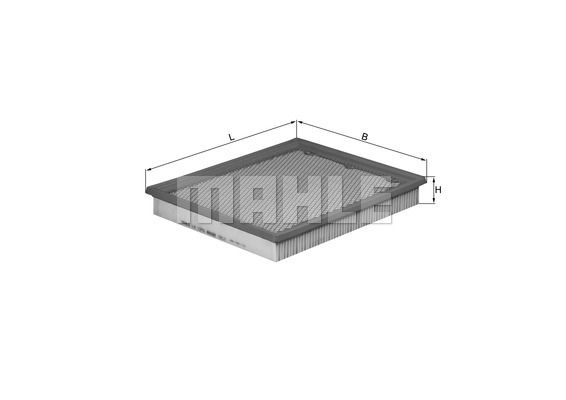 KNECHT Ilmansuodatin LX 1272