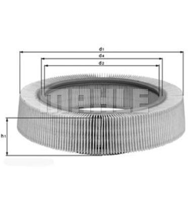 KNECHT Ilmansuodatin LX 262