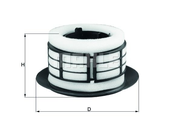 KNECHT Ilmansuodatin LX 292