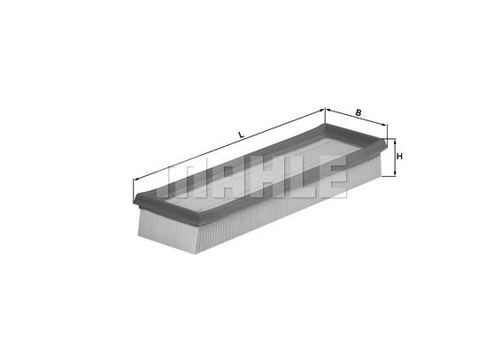 KNECHT Ilmansuodatin LX 509