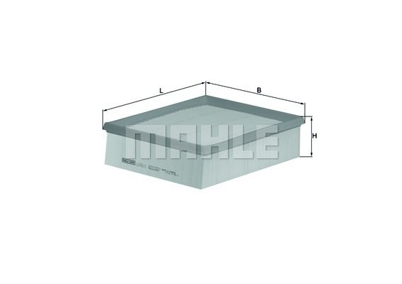 KNECHT Ilmansuodatin LX 742/2