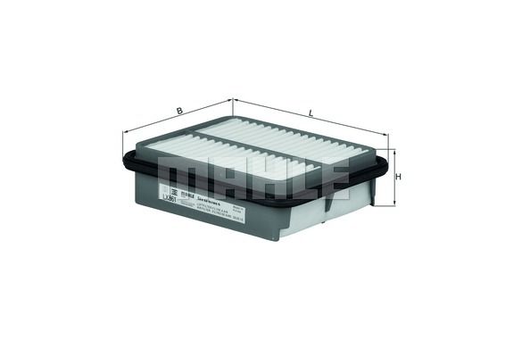 KNECHT Ilmansuodatin LX 861