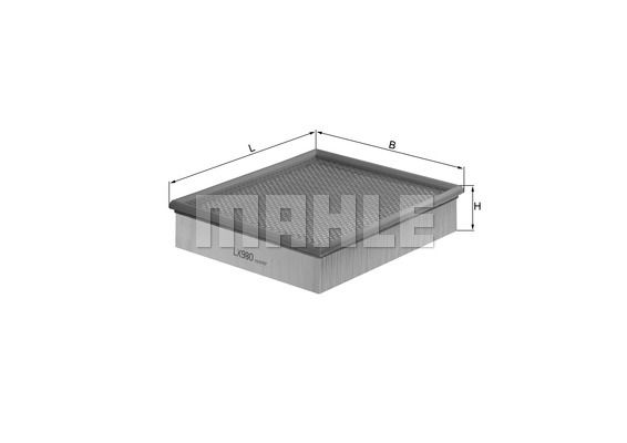 KNECHT Ilmansuodatin LX 980