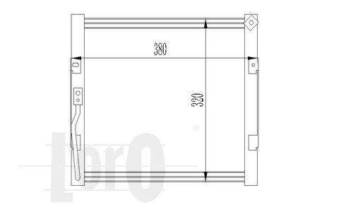 LORO Lauhdutin, ilmastointilaite 018-016-0003