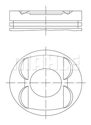 MAHLE Männät 001 14 00