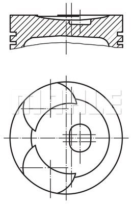 MAHLE Männät 001 92 00