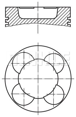 MAHLE Männät 003 54 12