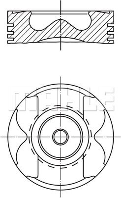 MAHLE Männät 004 59 02