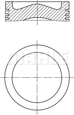 MAHLE Männät 004 67 00