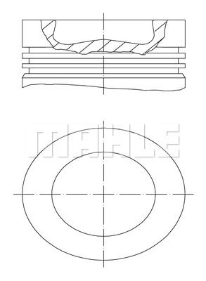 MAHLE Männät 005 27 00